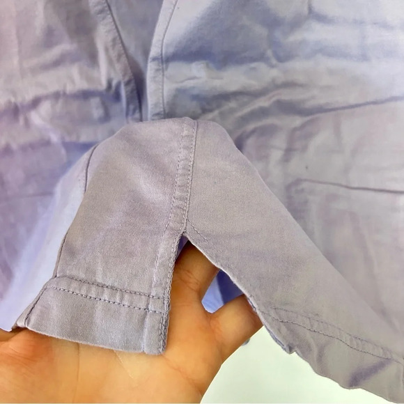 Jamie Sadock Golf Tennis Top size XL Yellow Purple Sleeveless Buttons - Picture 5 of 8